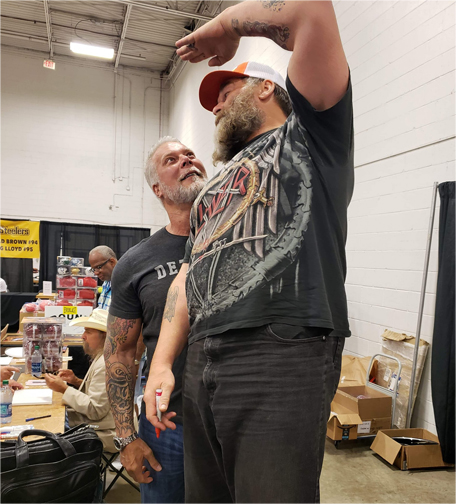 Andrew Bryniarski & Josh Wilson Signing